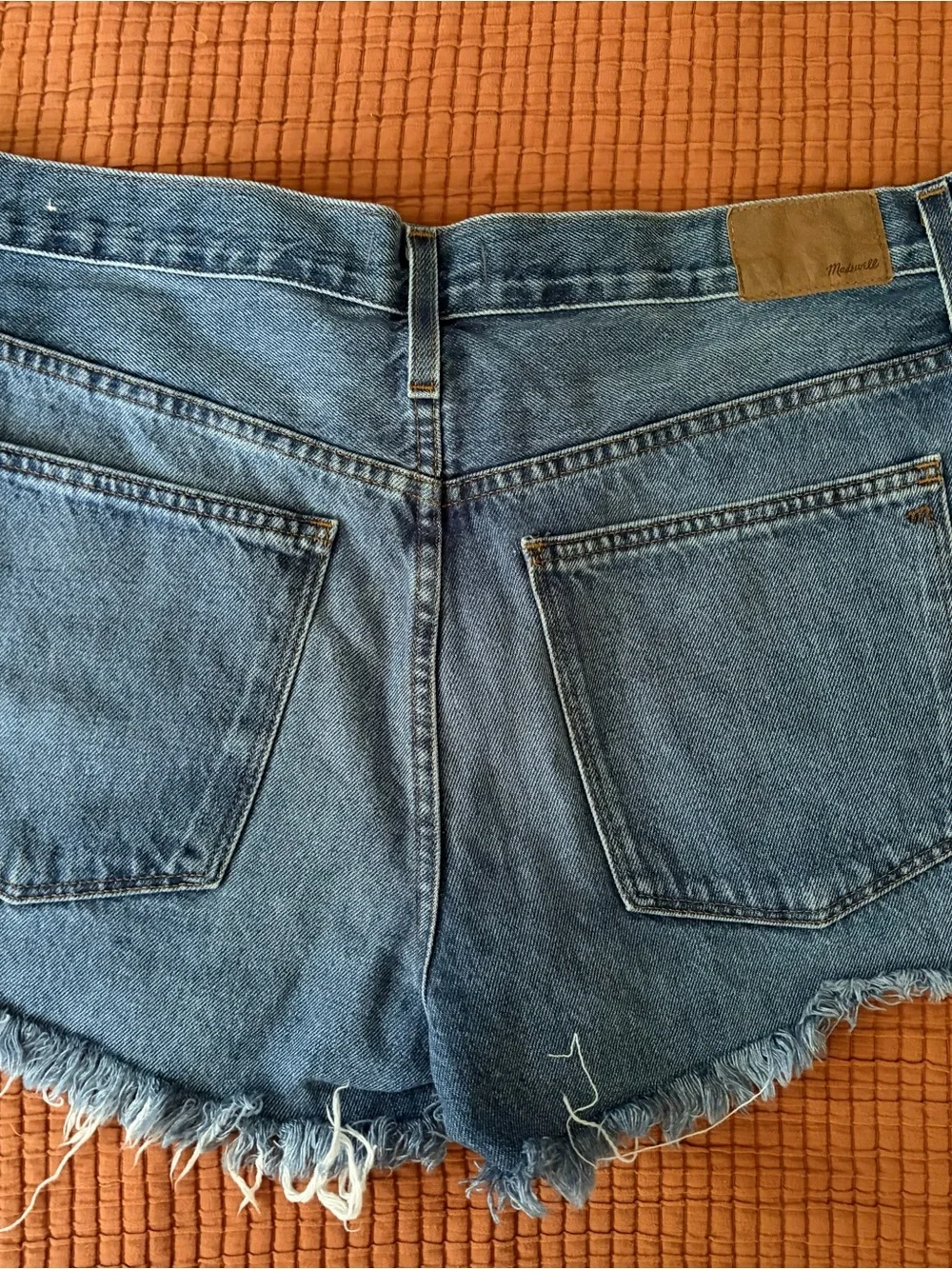Madewell Denim Boyjean Cutoff Shorts